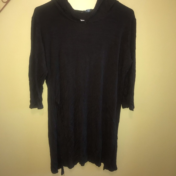 American City Wear Black Hoodie w/Split sides Size XL - Picture 1 of 5